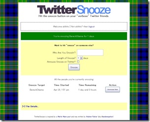 TwitterSnooze
