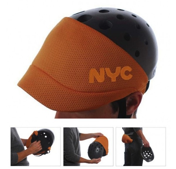 Polar Bear Blog ニューヨーク市 自転車に乗る人がヘルメットを被ろうとしない ならオシャレなヘルメットを作って無料配布してしまえ